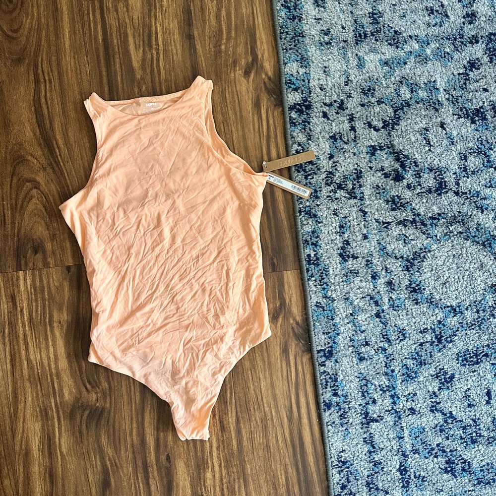 Orange Skims Bodysuit